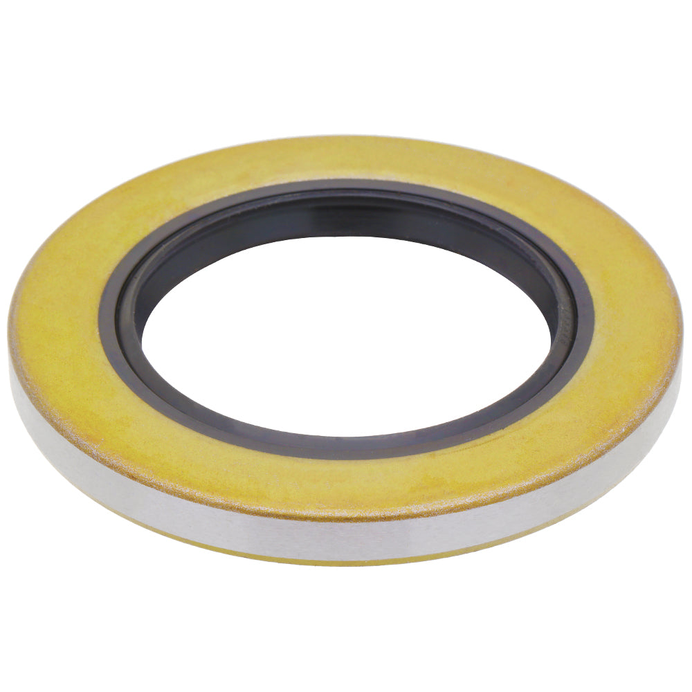 010-001 - Double Lip Grease Seal - Compatible with 5,200-7,000 lbs Trailer Axle - #42 Spindle - 2.125" Inner Diameter, 3.375" Outer Diameter