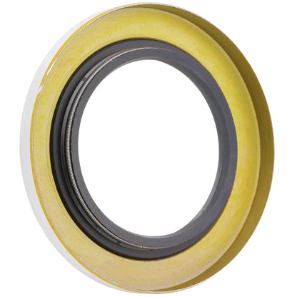 010-001 - Double Lip Grease Seal - Compatible with 5,200-7,000 lbs Trailer Axle - #42 Spindle - 2.125" Inner Diameter, 3.375" Outer Diameter