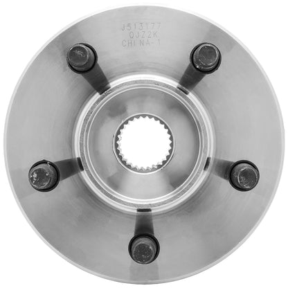 513177 - FRONT (RIGHT) Passenger Side Wheel Hub Bearing Assembly Compatible with 2006-2007 Jeep Liberty, 2002-2005 Jeep Liberty [4-Wheel ABS ONLY]