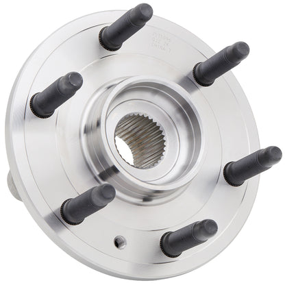 515096 - FRONT Wheel Hub Bearing Assembly Compatible with [4WD ONLY] [Cadillac] Escalade [Chevrolet] Avalanche, Silverado 1500, Surburban 1500, Tahoe [GMC] Sierra 1500, Yukon