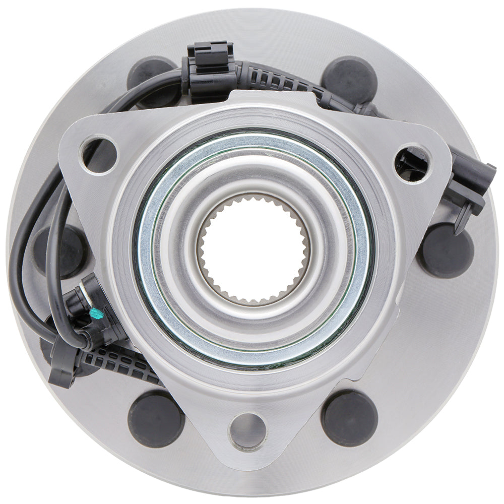 515096 - FRONT Wheel Hub Bearing Assembly Compatible with [4WD ONLY] [Cadillac] Escalade [Chevrolet] Avalanche, Silverado 1500, Surburban 1500, Tahoe [GMC] Sierra 1500, Yukon