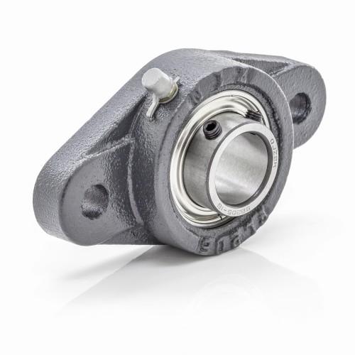 SBFL201-8 - Cast Iron - 1/2 in 2-Bolts Flange Unit SB201-8G + FL203