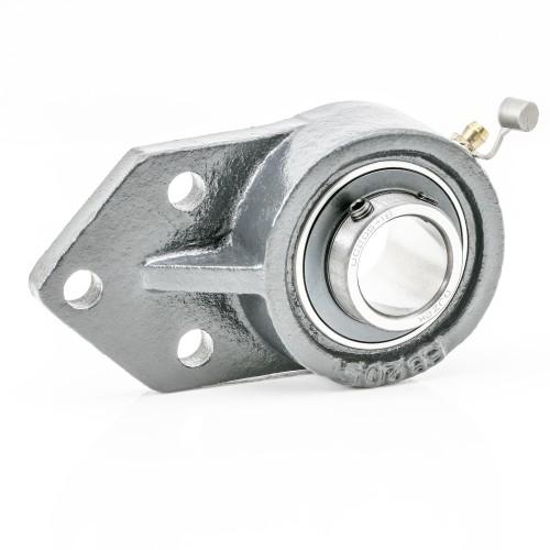 UCFB205 - Cast Iron - 25 mm 3-Bolt Flange Bracket Unit UC205 + FB205